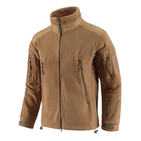 Veste bomber d'hiver pour homme ESDY, en polaire thermique, imperméable, coupe-vent, pour sports de plein air, randonnée, OEM