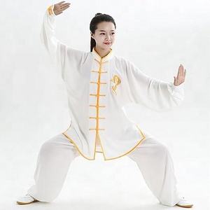 ชุดกังฟูสีดำสำหรับนักเรียนชุดฝึกศิลปะการต่อสู้ทำจากผ้าฝ้าย100% สำหรับ2025 - Product Image 5