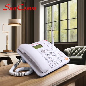 Conception SC-9886-4GW de téléphone d'urgence de téléphone sans fil avec de grands boutons - Product Image 3