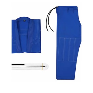 Brazilian Jiu Jitsu Training <b>Kimono</b> Stretch 100% Cotton Custom Colors GI for <b>Men</b> Martial Arts Wear - Product Image 2