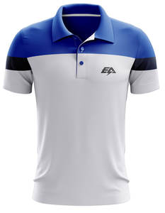 Nouveau design Polo décontracté à séchage rapide Bouton anti-rétrécissement Imprimé court Vêtements de sport formels longs pour la moitié du printemps et de l'hiver quantité minimale de commande bas - Product Image 2