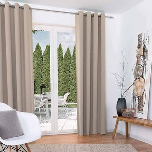 Rideaux en voile de lin de style moderne OEM, imprimés et brodés sur mesure, pour salon et chambre à coucher - Product Image 2
