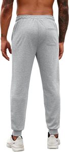 Men's Lightweight Casual Athletic Sweatpants Breathable Cotton Gym Joggers Pockets Streetwear Workout Running Mid Straight <b>Pant</b> - Product Image 6