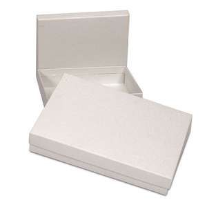 High-End Two-Piece White Smooth Matte Candy <b>Boxes</b> Ivory Board Recycled Materials for <b>Snacks</b> Food Packaging and Gifting - Product Image 2