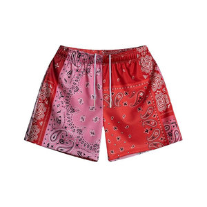 Short de gymnastique avec bande réfléchissante Short d'entraînement personnalisé pour hommes Short en maille respirant pour hommes Basketball Running Fashion - Product Image 1