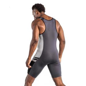 Traje DE LUCHA personalizado al por mayor Singlets equipo de alta calidad profesional sublimado adultos estiramiento ligero transpirable duradero - Product Image 4