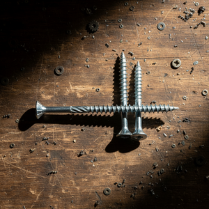 Vis à bois à tête fraisée Torx en acier au carbone de qualité industrielle, classe 4.8 6.8, métriques/pouces, zinguées, à filetage grossier - Product Image 1