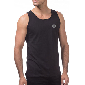 Servicio OEM/camiseta sin mangas muscular transpirable Camiseta sin mangas de algodón de alta calidad para hombres - Product Image 3