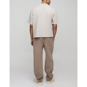 Nueva camiseta lisa Camiseta antiarrugas transpirable con estampado de algodón 100% personalizado de la mejor calidad para hombre - Product Image 5