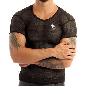 2025 T-shirt en maille de coton et polyester de style OEM T-shirt en maille le plus populaire à vendre - Product Image 1