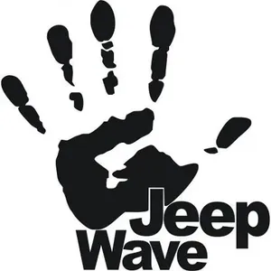 Autocollant Jeep Wave, maître des salutations en agitant la main, pour les enveloppements de voitures et les personnalisations - Product Image 3