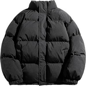 Chaqueta Bomber Clásica Acolchada para Hombre, Larga y Delgada, Personalizable con Estampado, Ajuste Relajado, Impermeable, con Cuello Alto, Venta al por Mayor - Product Image 1