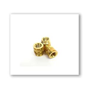 OEM mejor calidad estándar de latón personalizado insertar tuercas de inserción rotacional de latón para la venta - Product Image 3