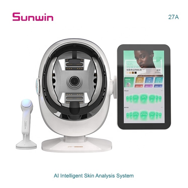 AI Skin Analysis Machine 36MP Imaging System 8-Spectrum Skin Diagnostic Platform for Dermatology Clinic & Beauty Spa