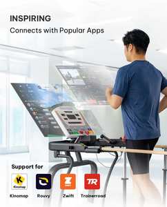 New Folding Fitness Multifunction <b>Treadmill</b> Walking Machine Low Speed Elderly Home Gym - Product Image 4