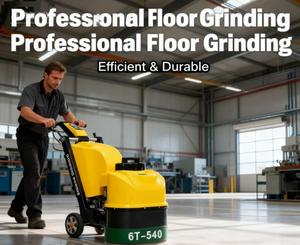 Bestseller 6T-540 Betonbodenschleifmaschine Hocheffiziente Marmor-Stein-Diamant-Epoxy-Terrazzo-Poliermaschine - Product Image 4