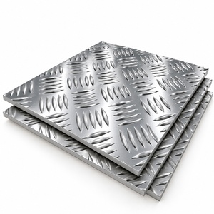 Placas de Aluminio Antideslizantes y Láminas de Aluminio con Patrones de Diamante y Cinco Barras en Diversos Grosores y Tamaños - Product Image 1