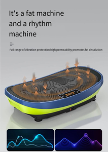 Thể dục thể thao thiết bị rung tấm 3D Workout Máy giảm béo toàn bộ cơ thể rung Board - Product Image 6