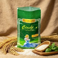 Sac d'emballage agricole en tissu laminé tissé, résistant à l'humidité, sur mesure, pour farine de riz, engrais et aliments pour animaux, prix d'usine