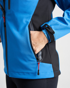 Chaqueta Softshell personalizada de calidad superior para mujer, chaqueta de manga larga a prueba de viento, nuevas chaquetas para correr al aire libre - Product Image 4