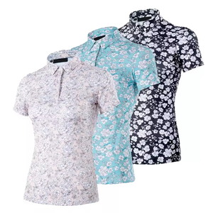 เสื้อโปโลผู้ชายผ้าโพลีเอสเตอร์ผ้าสแปนเด็กซ์แบบระเหิด100% เสื้อกอล์ฟแห้งเร็วผลิตจากผู้ผลิต - Product Image 1