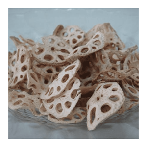 Rodajas de raíz de loto secas, vegetales naturales para uso culinario, elaboradas con material de loto de primera calidad procedente de Vietnam. - Product Image 6