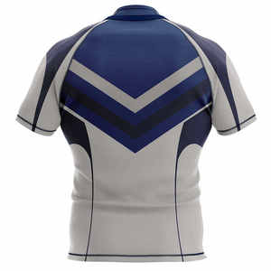 Camiseta de Rugby de Secado Rápido para Verano, Nueva Moda, Personalizable, Precios Razonables, en Color Sólido - Product Image 5