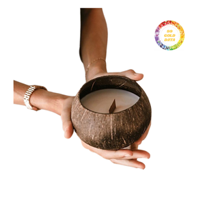 Iluminación decorativa de contenedor de vela de cáscara de coco de lujo de mejor venta de Vietnam - Product Image 6