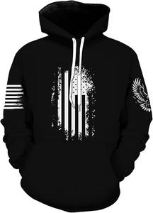 Marca personalizada 600 GSM holgado doble cremallera puntada sublimación Dtg impresión de gran tamaño Boxy Fit bordado camuflaje sudaderas con capucha hombres - Product Image 6