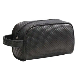 กระเป๋าหนังแท้สำหรับผู้ชายกระเป๋าจัดระเบียบเวลาเดินทางดีไซน์ทอ - Product Image 1