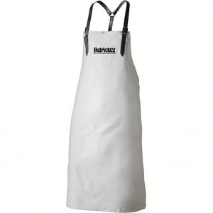 Ingo Light Grey Grain <b>Leather</b> Breast <b>Apron</b> Approx. 100x80cm by FELDTMANN - Product Image 3