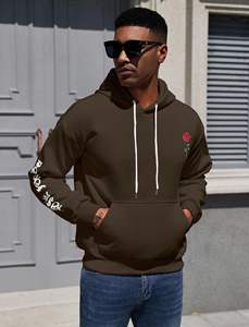 เสื้อมีฮู้ดโอเวอร์ไซส์ใหญ่พิเศษใส่ได้ทั้งชายและหญิงเสื้อมีฮู้ดทรงหลวมสะพายไหล่ทรงหลวมเสื้อผ้าแนวสตรีทผลิตโลโก้ได้ตามต้องการ - Product Image 3