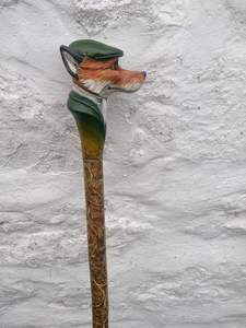 ไม้เท้าไม้ตกแต่งปรับได้พร้อมนอตหลายอันไม้เท้าแข็งแรงสำหรับผู้สูงอายุตามมาตรฐานสากล - Product Image 3