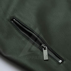 แจ็กเก็ตหนังสำหรับผู้ชายอบอุ่นมีไซส์ใหญ่พิเศษผ้าแคนวาสแบบสั่งทำสำหรับฤดูหนาว - Product Image 5