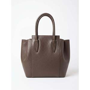 Structured Handbag in Genuine Suede and Dollaro Leather - Made in <b>Italy</b> - Art. 26150 - Product Image 3