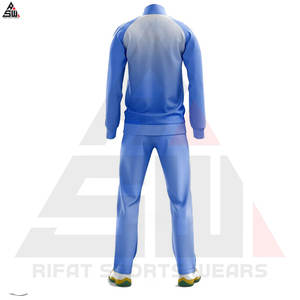 Survêtements décontractés d'hiver à impression personnalisée par sublimation pour hommes 100% coton respirant de haute qualité à bas prix grande taille - Product Image 4