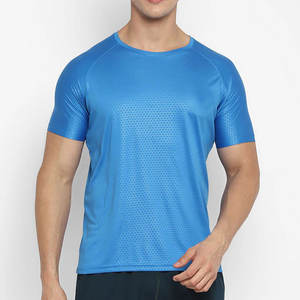 Camiseta Deportiva para Hombre, Ajuste Cómodo, Camiseta de Rendimiento para Gimnasio, Entrenamiento, Correr, Deportes y Ropa Deportiva Diaria - Product Image 1
