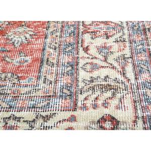 Alfombra de Lana Anudada a Mano de Gran Tamaño, Estilo Vintage, Pae-2816, Patrón Floral Rojo Naranja, para Sala de Estar, Pasillo, Rectangular, para Adolescentes - Product Image 3