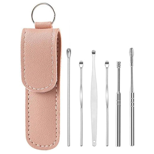 Guide ultime des outils d'hygiène auriculaire en acier inoxydable pour les médiators d'oreille Ensemble d'outils de nettoyage de cire d'oreille - Product Image 1