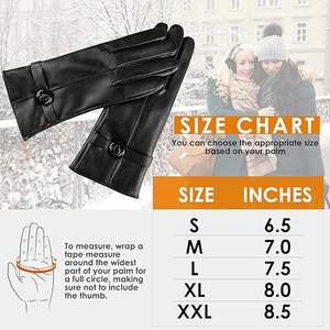 ถุงมือนิรภัยหนังวัวเรียบสำหรับผู้ชาย-สวมใส่สบายระบายอากาศและทนต่อการฉีกขาดปรับแต่งได้ - Product Image 5