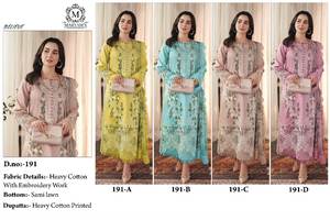 Salwar Kameez élégant et modeste, vêtements indiens et pakistanais, robe de mariée avec broderie pour femmes, prêt-à-porter pour les fêtes - Product Image 6