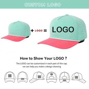 หมวกกอล์ฟผู้ชายแบบปรับได้, แห้งเร็วผ้ากันน้ำพร้อมมงกุฎนุ่มควบคุมเหงื่อสำหรับสนามกอล์ฟชุดเดินทางวัน - Product Image 5