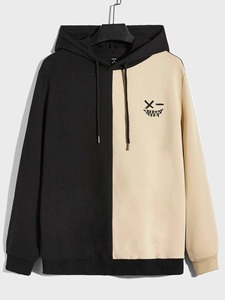 2025 Liso Hombres Casual Fit Sudaderas con capucha Adultos Etiqueta privada personalizada Precio al por mayor Sudaderas con capucha de lana de algodón - Product Image 2