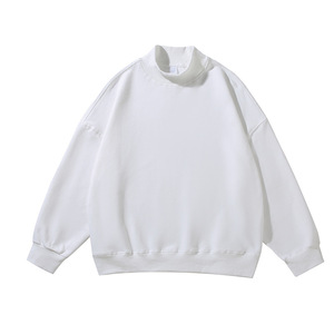 <b>Men</b>’s Half Zip Sweatshirt Cotton <b>Fleece</b> Pullover Casual Quarter Zip <b>Top</b> High Quality Half Zip Sweatshirt <b>Men</b> Oversized Crewneck - Product Image 2