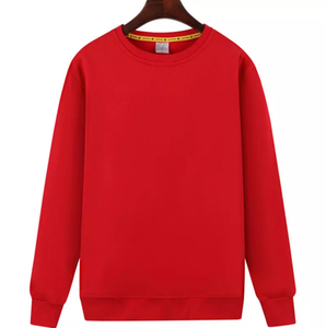 Sweatshirts pour hommes pas chers, en coton uni, à manches longues, en polaire, hauts à enfiler, doux, confortables, décontractés, pour l'automne et l'hiver - Product Image 2