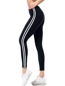 Offre Spéciale automne Sport femmes taille haute cheville longueur Yoga Leggings sans couture Scrunch bout à bout séchage rapide respirant personnalisé solide - Product Image 2