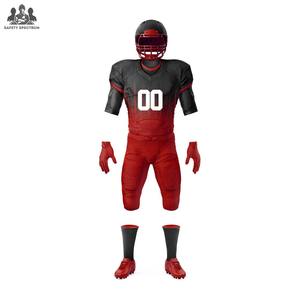 Ensemble d'uniformes de football américain en gros |   Pantalons en jersey respirants sur mesure, grandes tailles |   Court |   Vêtements de sport d'équipe |   Fabricant OEM - Product Image 1