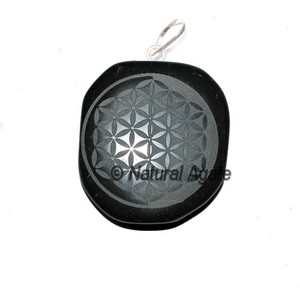 Proveedor de Colgantes de Moda Personalizados con Doble Relieve de Flor de la Vida en Línea - Product Image 1