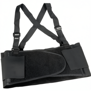 Ceinture de soutien dorsal TECTOR SAFEBELT XXL noire pour tailles 142-170 cm, dispositif de traction et de correction - Product Image 3