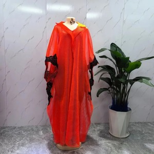 Thobe / Thawb Vente en gros Abayas Vêtements islamiques de Dubaï Abaya pour femmes robes musulmanes - Product Image 4